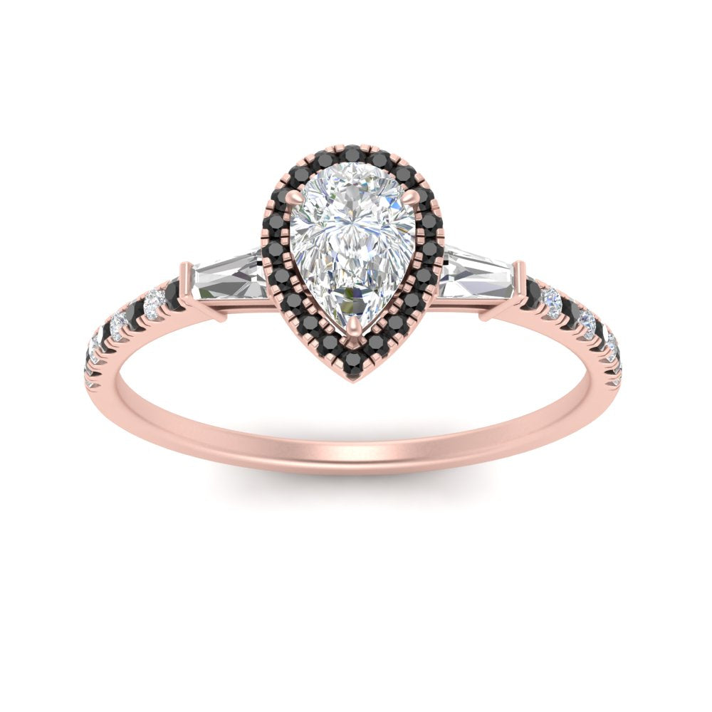 baguette-pear-shaped-halo-accented-black-diamond-engagement-ring-in-rose-gold-FD10047PERGBLACKANGLE5-NL-RG