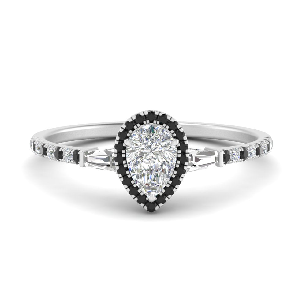 baguette-pear-shaped-halo-accented-black-diamond-engagement-ring-in-white-gold-FD10047PERGBLACK-NL-WG