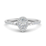 Load image into Gallery viewer, baguette-pear-shaped-halo-accented-diamond-engagement-ring-in-white-gold-FD10047PER-NL-WG