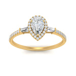 Load image into Gallery viewer, baguette-pear-shaped-halo-accented-diamond-engagement-ring-in-yellow-gold-FD10047PERANGLE5-NL-YG