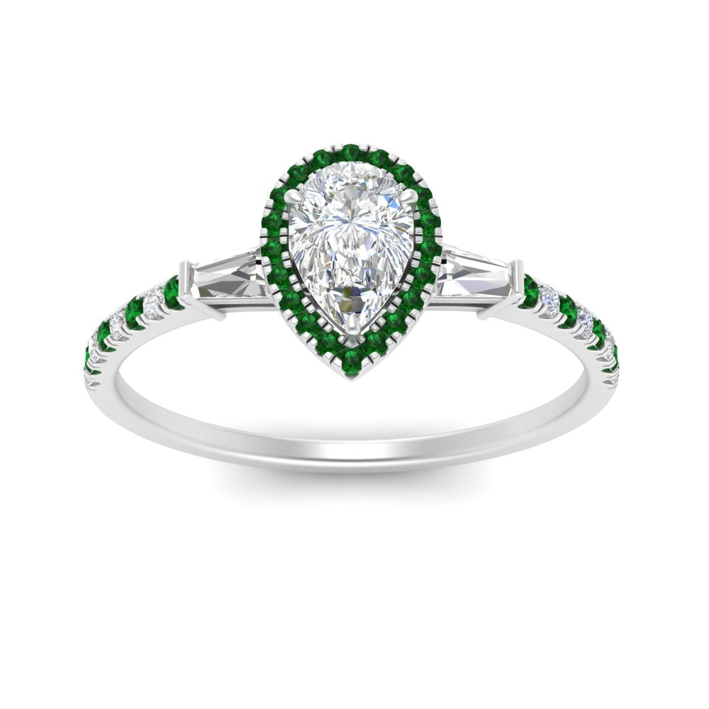 baguette-pear-shaped-halo-accented-emerald-engagement-ring-in-white-gold-FD10047PERGEMGRANGLE5-NL-WG