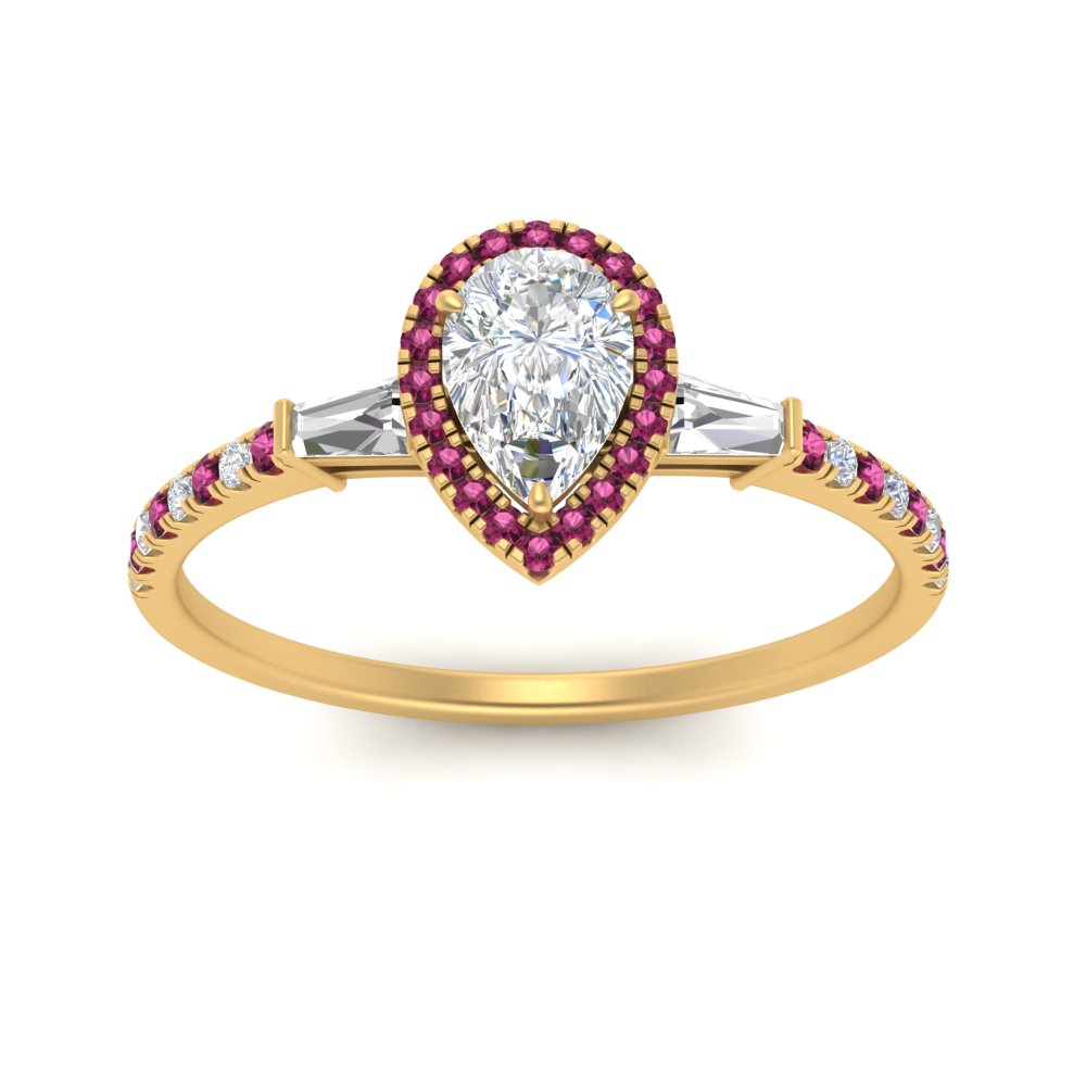 baguette-pear-shaped-halo-accented-pink-sapphire-engagement-ring-in-yellow-gold-FD10047PERGSADRPIANGLE5-NL-YG
