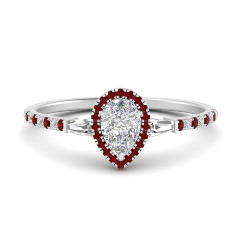 baguette-pear-shaped-halo-accented-ruby-engagement-ring-in-white-gold-FD10047PERGRUDR-NL-WG