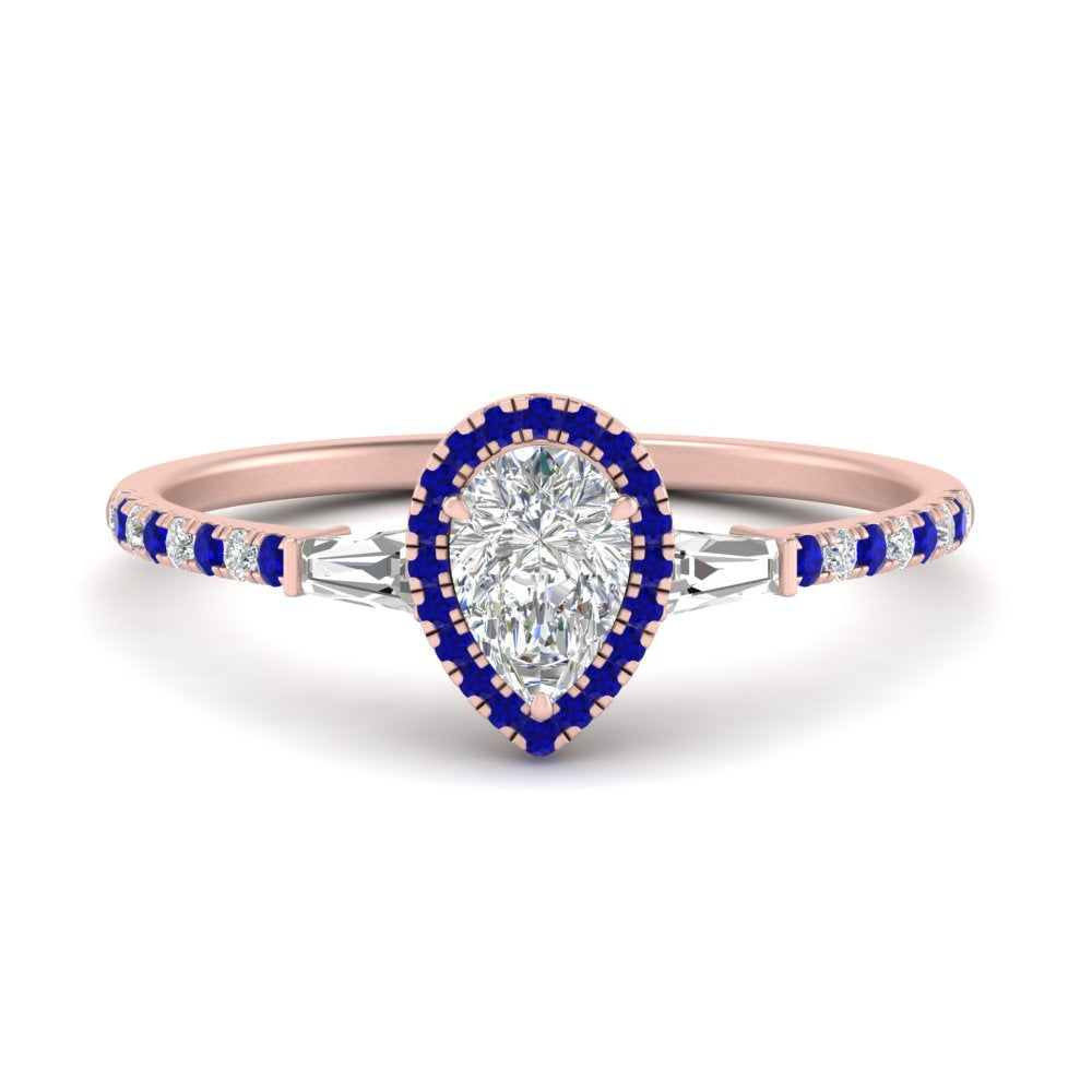 baguette-pear-shaped-halo-accented-sapphire-engagement-ring-in-rose-gold-FD10047PERGSABL-NL-RG