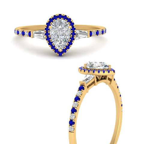 baguette-pear-shaped-halo-accented-sapphire-engagement-ring-in-yellow-gold-FD10047PERGSABLANGLE3-NL-YG