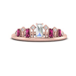 Load image into Gallery viewer, baguette-pink-sapphire-band-for-solitaire-ring-in-rose-gold-FD9810BGSADRPIANGEL3-NL-RG.jpg
