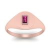 Load image into Gallery viewer, Baguette Signet Ring