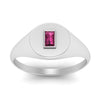 Load image into Gallery viewer, Baguette Signet Ring