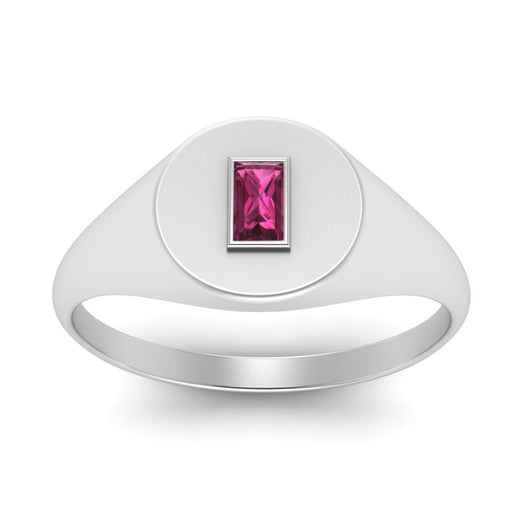 Baguette Signet Ring