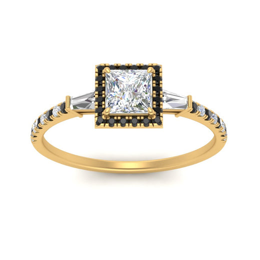 baguette-princess-cut-halo-accented-black-diamond-engagement-ring-in-yellow-gold-FD10047PRRGBLACKANGLE5-NL-YG