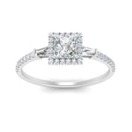 Load image into Gallery viewer, baguette-princess-cut-halo-accented-diamond-engagement-ring-in-white-gold-FD10047PRRANGLE5-NL-WG