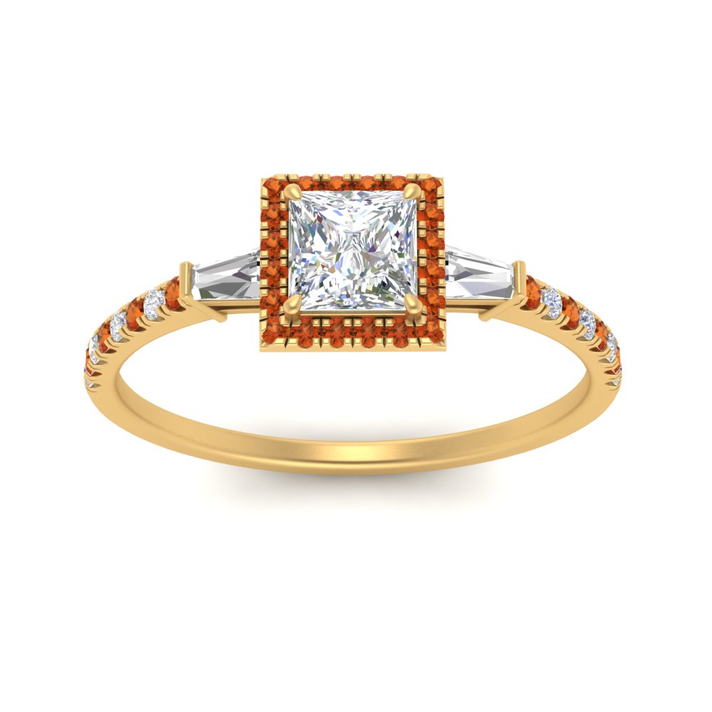 baguette-princess-cut-halo-accented-orange-sapphire-engagement-ring-in-yellow-gold-FD10047PRRGSAORANGLE5-NL-YG