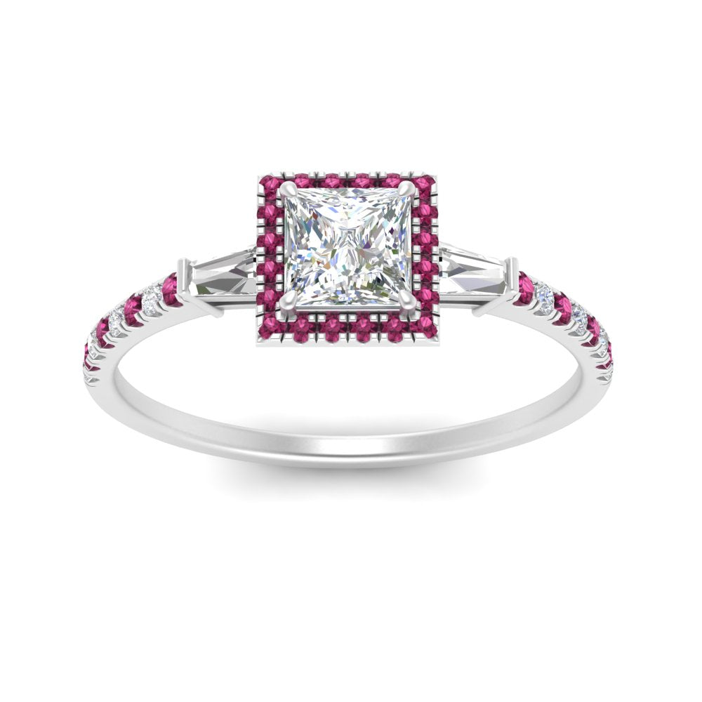 baguette-princess-cut-halo-accented-pink-sapphire-engagement-ring-in-white-gold-FD10047PRRGSADRPIANGLE5-NL-WG