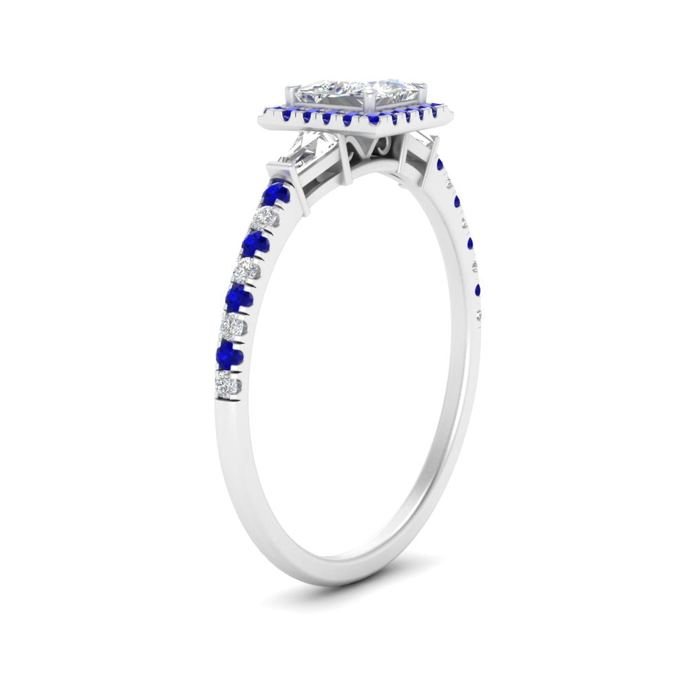 baguette-princess-cut-halo-accented-sapphire-engagement-ring-in-white-gold-FD10047PRRGSABLANGLE2-NL-WG