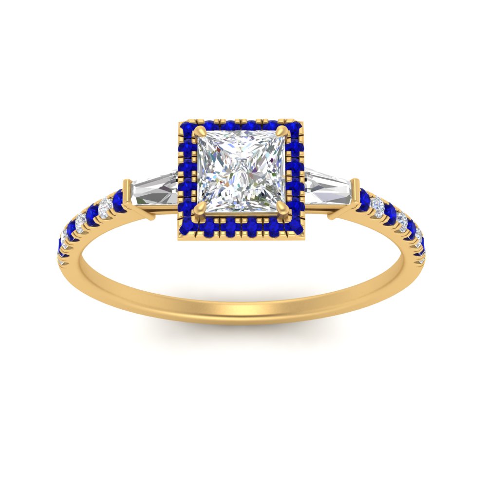 baguette-princess-cut-halo-accented-sapphire-engagement-ring-in-yellow-gold-FD10047PRRGSABLANGLE5-NL-YG