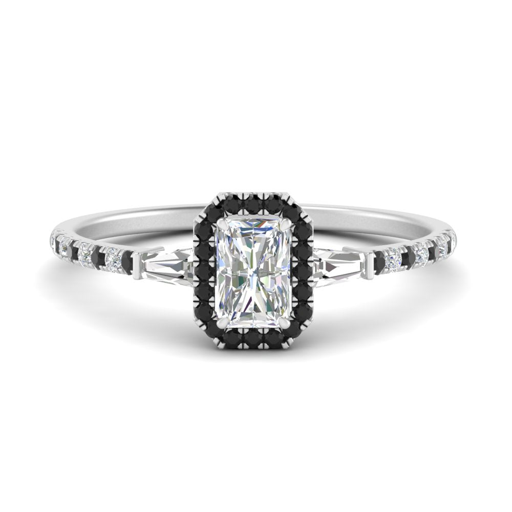 baguette-radiant-cut-halo-accented-black-diamond-engagement-ring-in-white-gold-FD10047RARGBLACK-NL-WG