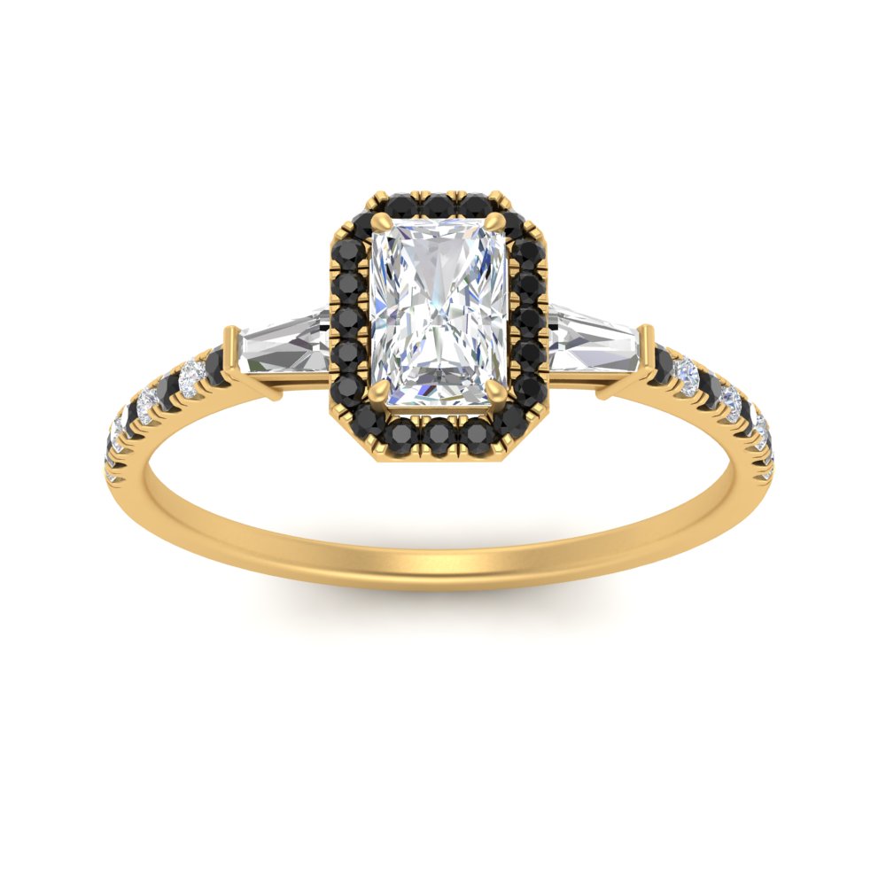 baguette-radiant-cut-halo-accented-black-diamond-engagement-ring-in-yellow-gold-FD10047RARGBLACKANGLE5-NL-YG