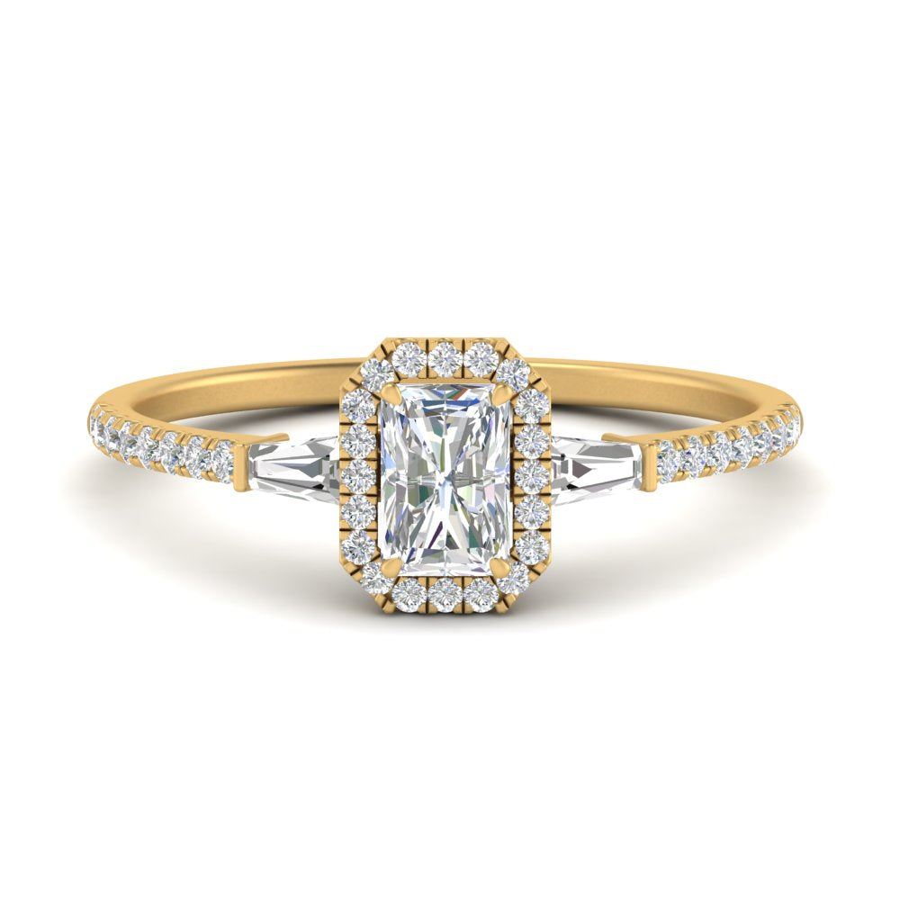 baguette-radiant-cut-halo-accented-diamond-engagement-ring-in-yellow-gold-FD-10047RAR-NL-YG