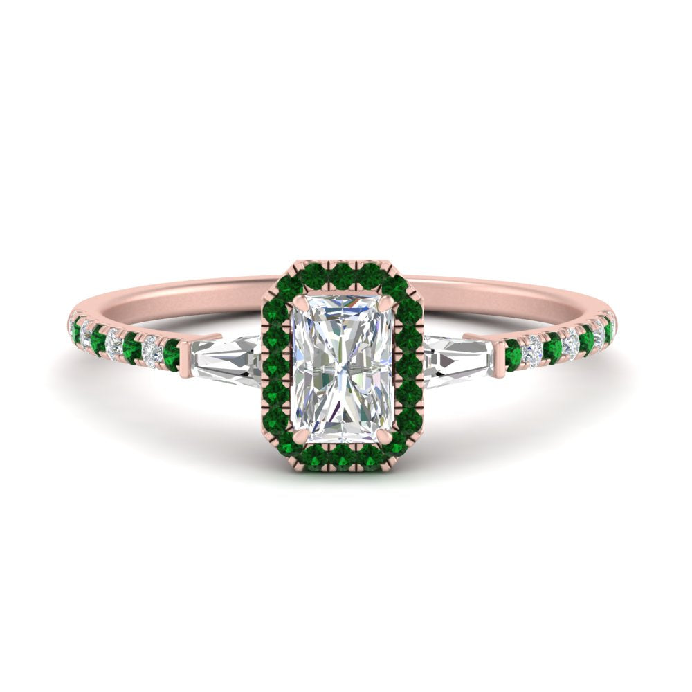 baguette-radiant-cut-halo-accented-emerald-engagement-ring-in-rose-gold-FD10047RARGEMGR-NL-RG