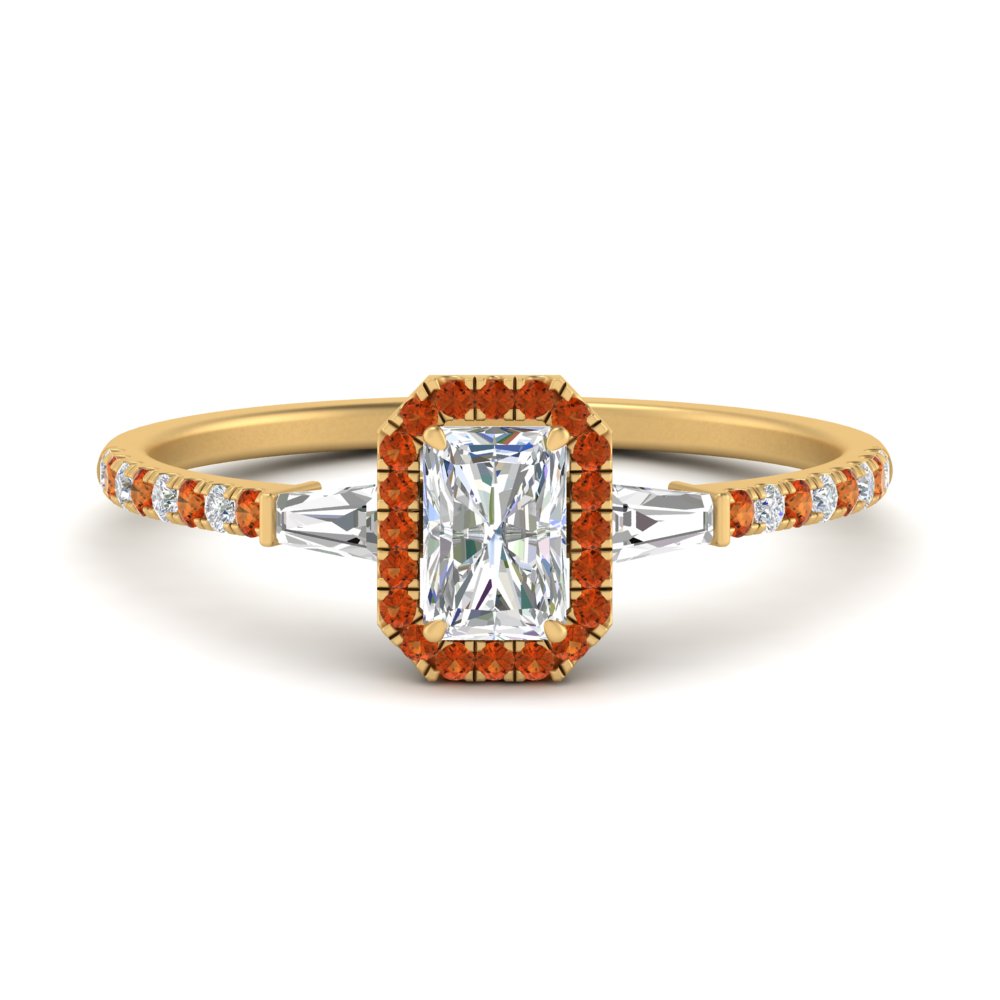 baguette-radiant-cut-halo-accented-orange-sapphire-engagement-ring-in-yellow-gold-FD10047RARGSAOR-NL-YG