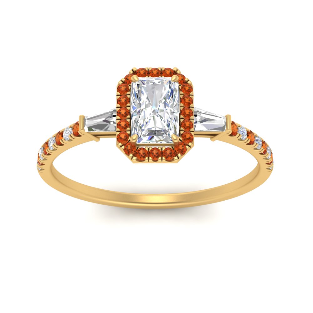 baguette-radiant-cut-halo-accented-orange-sapphire-engagement-ring-in-yellow-gold-FD10047RARGSAORANGLE5-NL-YG