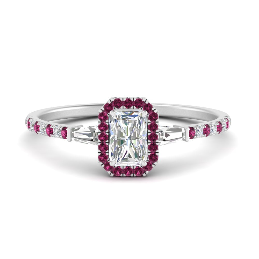 baguette-radiant-cut-halo-accented-pink-sapphire-engagement-ring-in-white-gold-FD10047RARGSADRPI-NL-WG