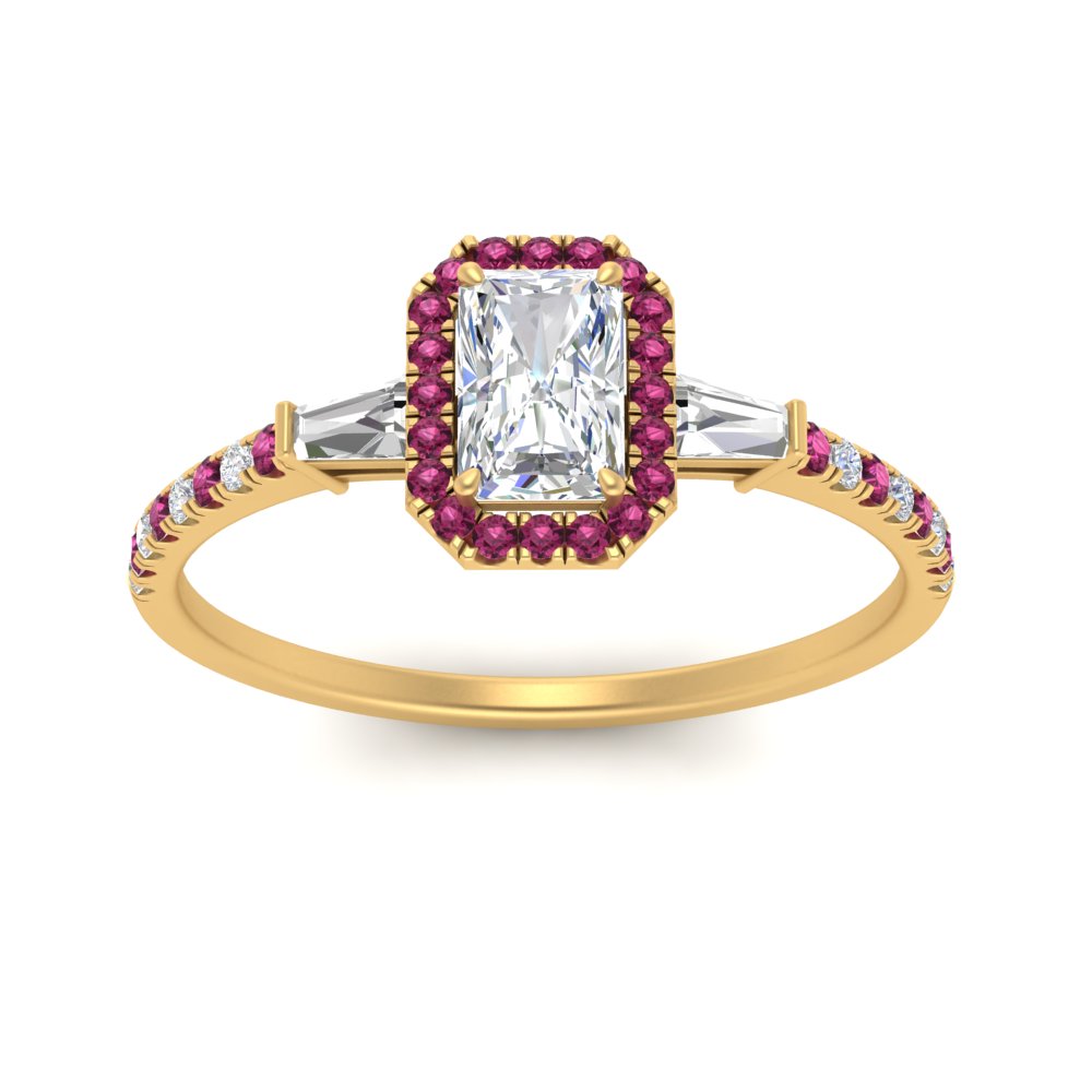 baguette-radiant-cut-halo-accented-pink-sapphire-engagement-ring-in-yellow-gold-FD10047RARGSADRPIANGLE5-NL-YG
