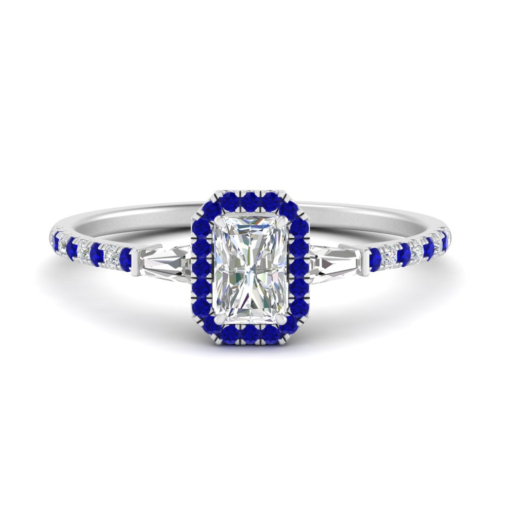 baguette-radiant-cut-halo-accented-sapphire-engagement-ring-in-white-gold-FD10047RARGSABL-NL-WG