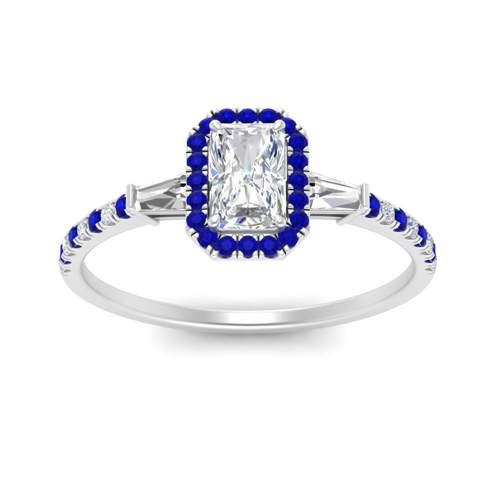 baguette-radiant-cut-halo-accented-sapphire-engagement-ring-in-white-gold-FD10047RARGSABLANGLE5-NL-WG