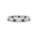 Thumbnail 69 - Baguette Round Bezel Eternity Band