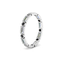 Thumbnail 71 - Baguette Round Bezel Eternity Band