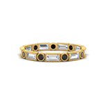Load image into Gallery viewer, Baguette Round Bezel Eternity Band
