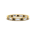 Thumbnail 21 - Baguette Round Bezel Eternity Band