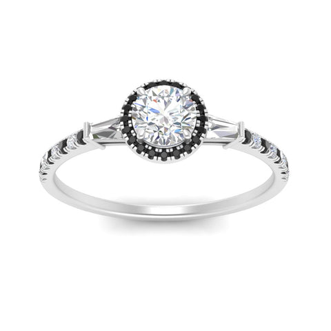baguette-round-cut-halo-accented-black-diamond-engagement-ring-in-white-gold-FD10047RORGBLACKANGLE5-NL-WG
