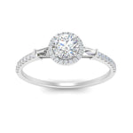 Load image into Gallery viewer, baguette-round-cut-halo-accented-diamond-engagement-ring-in-white-gold-FD-10047RORANGLE5-NL-WG_7dc61ff8-b69c-4db8-8797-1d3ee397fc25