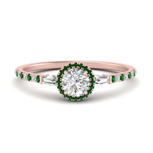 baguette-round-cut-halo-accented-emerald-engagement-ring-in-rose-gold-FD10047RORGEMGR-NL-RG