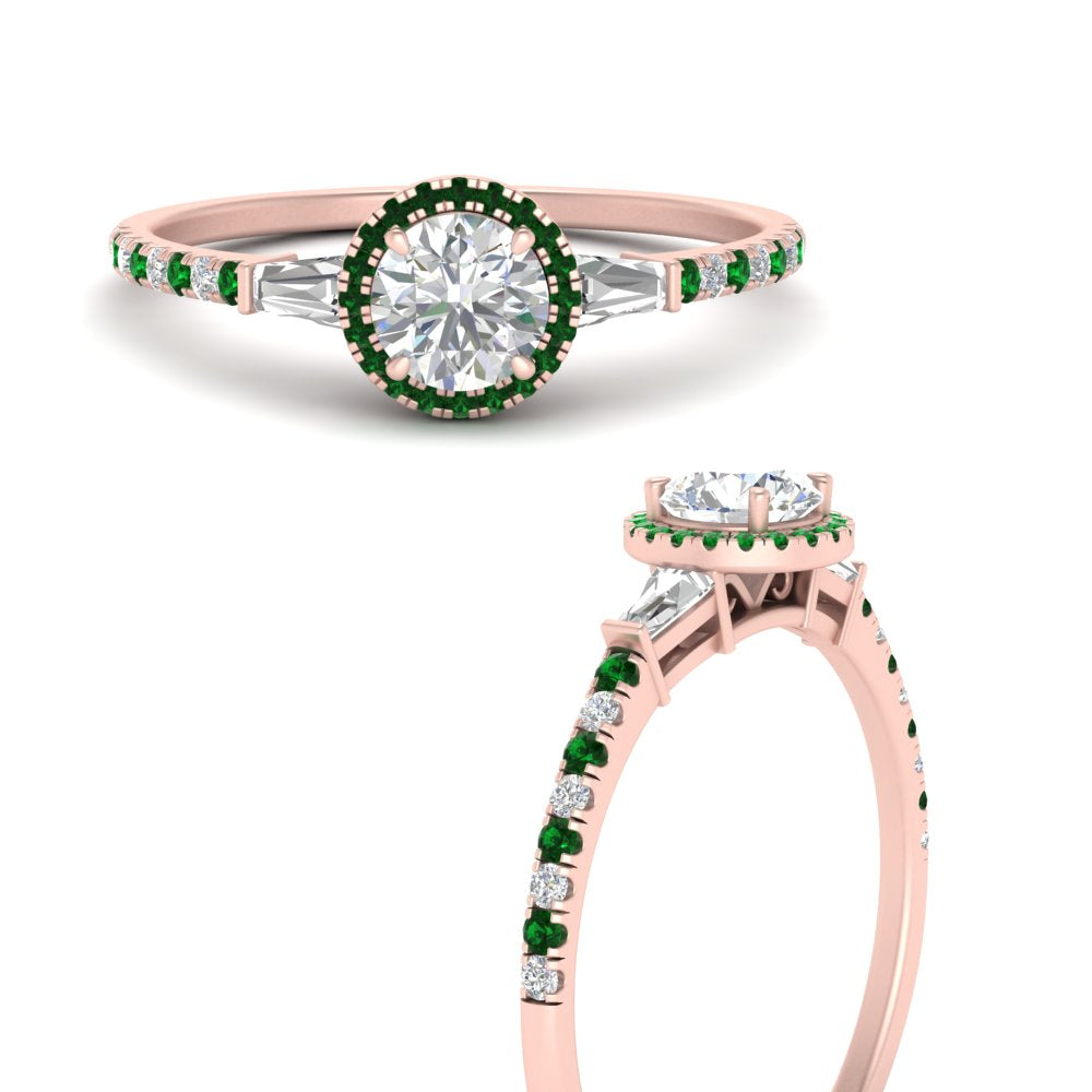 baguette-round-cut-halo-accented-emerald-engagement-ring-in-rose-gold-FD10047RORGEMGRANGLE3-NL-RG