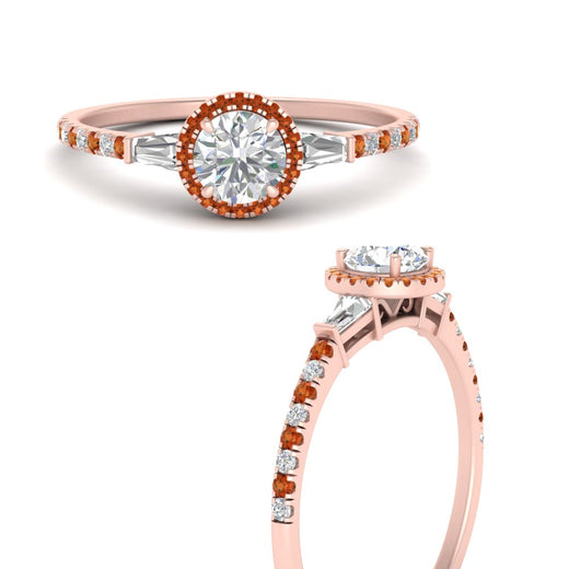 baguette-round-cut-halo-accented-orange-sapphire-engagement-ring-in-rose-gold-FD10047RORGSAORANGLE3-NL-RG