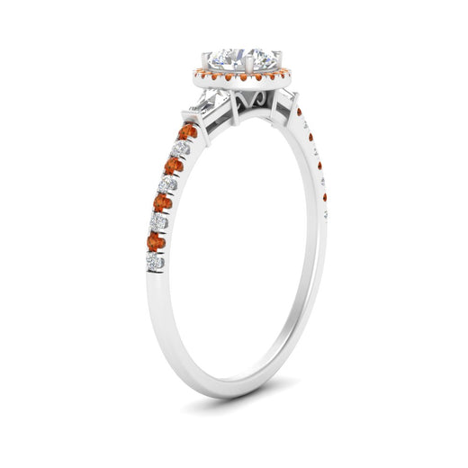 baguette-round-cut-halo-accented-orange-sapphire-engagement-ring-in-white-gold-FD10047RORGSAORANGLE2-NL-WG