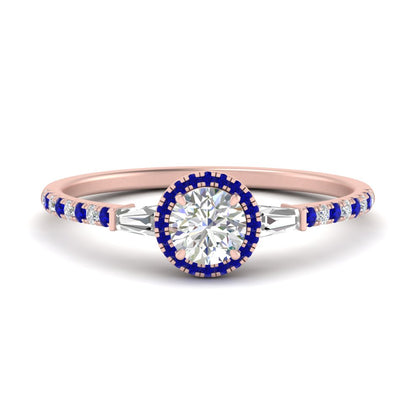baguette-round-cut-halo-accented-sapphire-engagement-ring-in-white-gold-FD10047RORGSABL-NL-WG