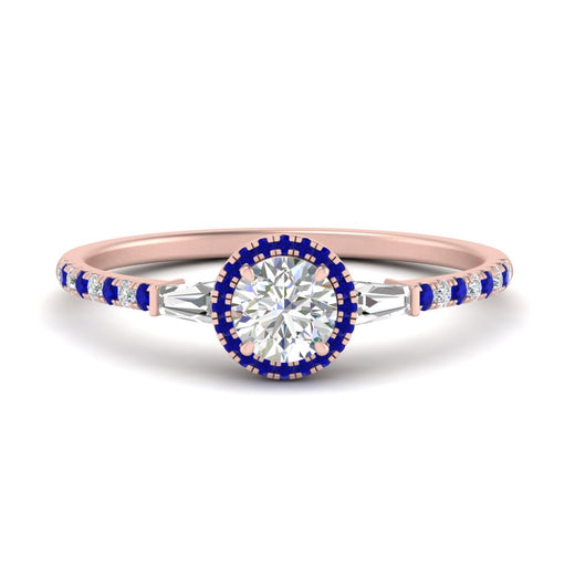baguette-round-cut-halo-accented-sapphire-engagement-ring-in-rose-gold-FD10047RORGSABL-NL-RG