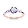 Thumbnail 7 - baguette-round-cut-halo-accented-sapphire-engagement-ring-in-rose-gold-FD10047RORGSABLANGLE5-NL-RG_a6b5bb4d-3760-4d52-971e-00e7ac0a9e5c