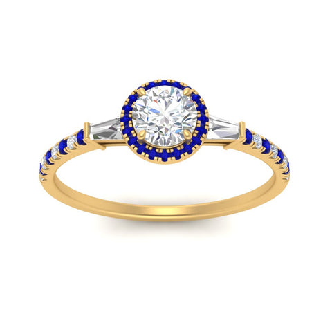 baguette-round-cut-halo-accented-sapphire-engagement-ring-in-yellow-gold-FD10047RORGSABLANGLE5-NL-YG