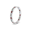Thumbnail 67 - Baguette Round Bezel Eternity Band