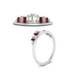Load image into Gallery viewer, baguette-ruby-band-for-solitaire-ring-in-white-gold-FD9810BGRUDRANGEL3-NL-WG.jpg
