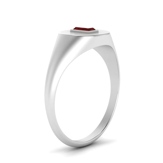 Baguette Signet Ring