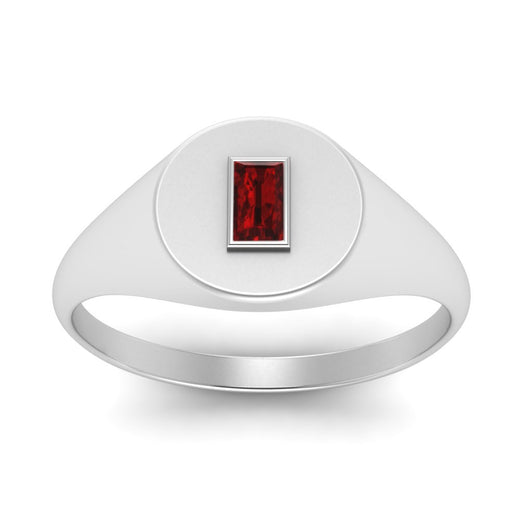 Baguette Signet Ring