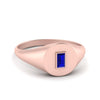 Load image into Gallery viewer, Baguette Signet Ring