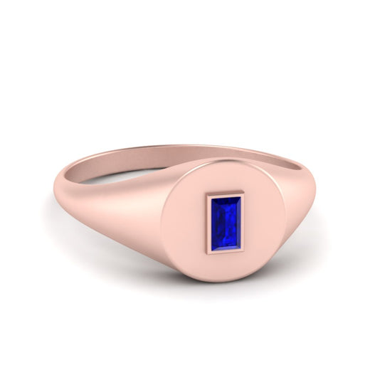 Baguette Signet Ring