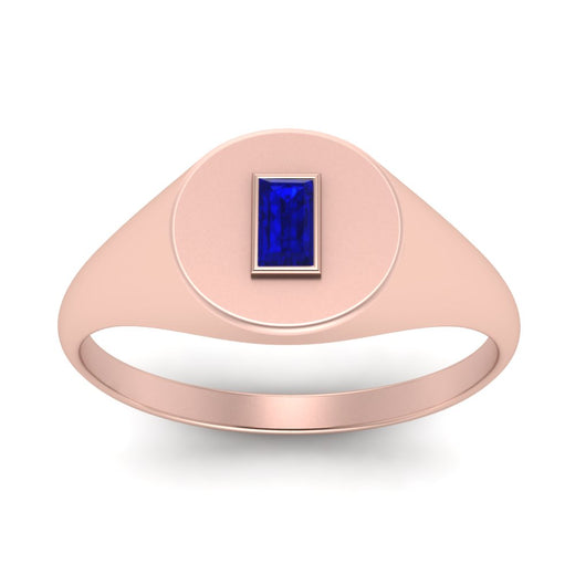 Baguette Signet Ring
